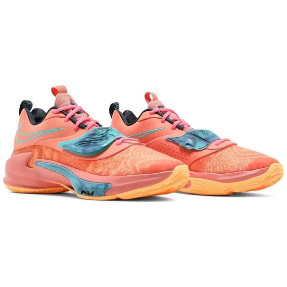Nike Men's Zoom Freak 3 Crimson Bliss/Thunder Blue (DA0694 600) - size 9.5